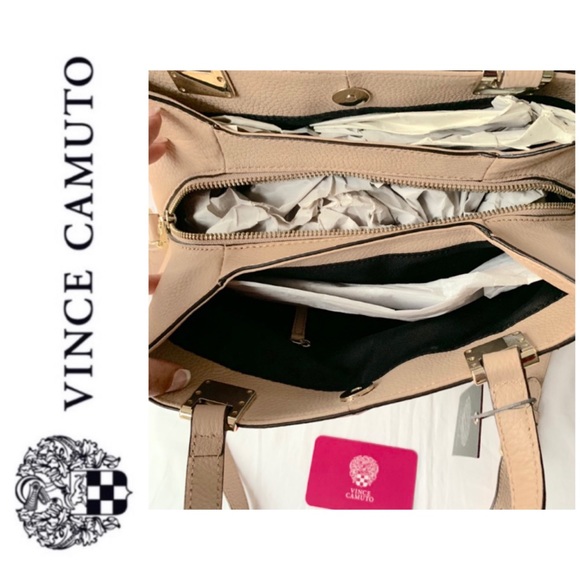 NWT Vince Camuto genuine leather Rosie satchel - Picture 5 of 6